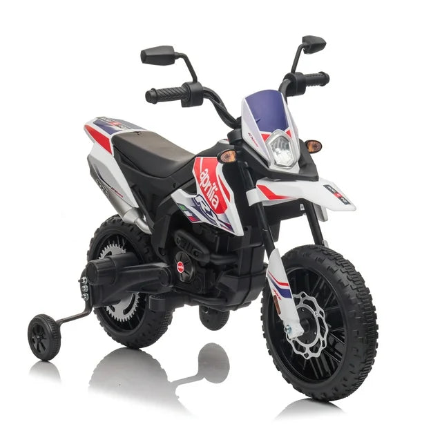 NH 12 V Kids Electric Motorcycle , Battery Powered Ride on Motorcycle for Child with LED Lights