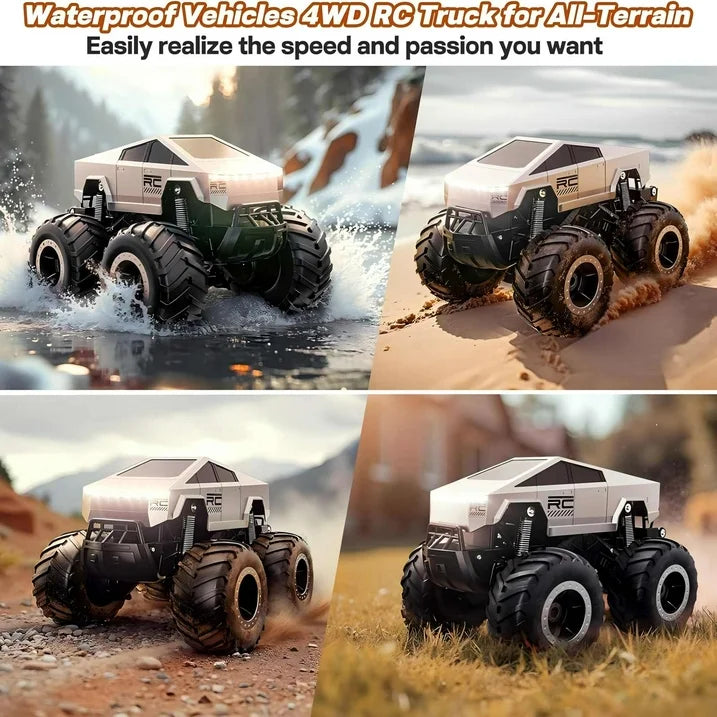 HNH 1:16 4WD Waterproof RC Trucks Toy RC Cars for All Terrain,Hobby Monster Truck Toys Vehicles Kids Gifts for Boys/Girls Age 6+