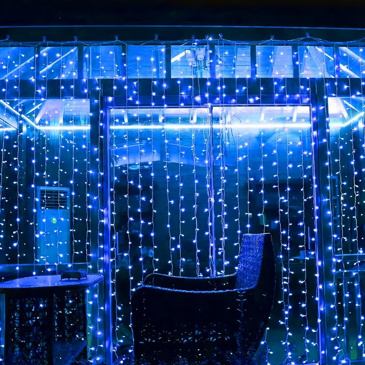 Cheelom Rope Party Decoration Lights Christmas Icicle Lights Outdoor Indoor 328 ft 1000 Led 8 Modes Timer Memory Function IP 67 Waterproof
