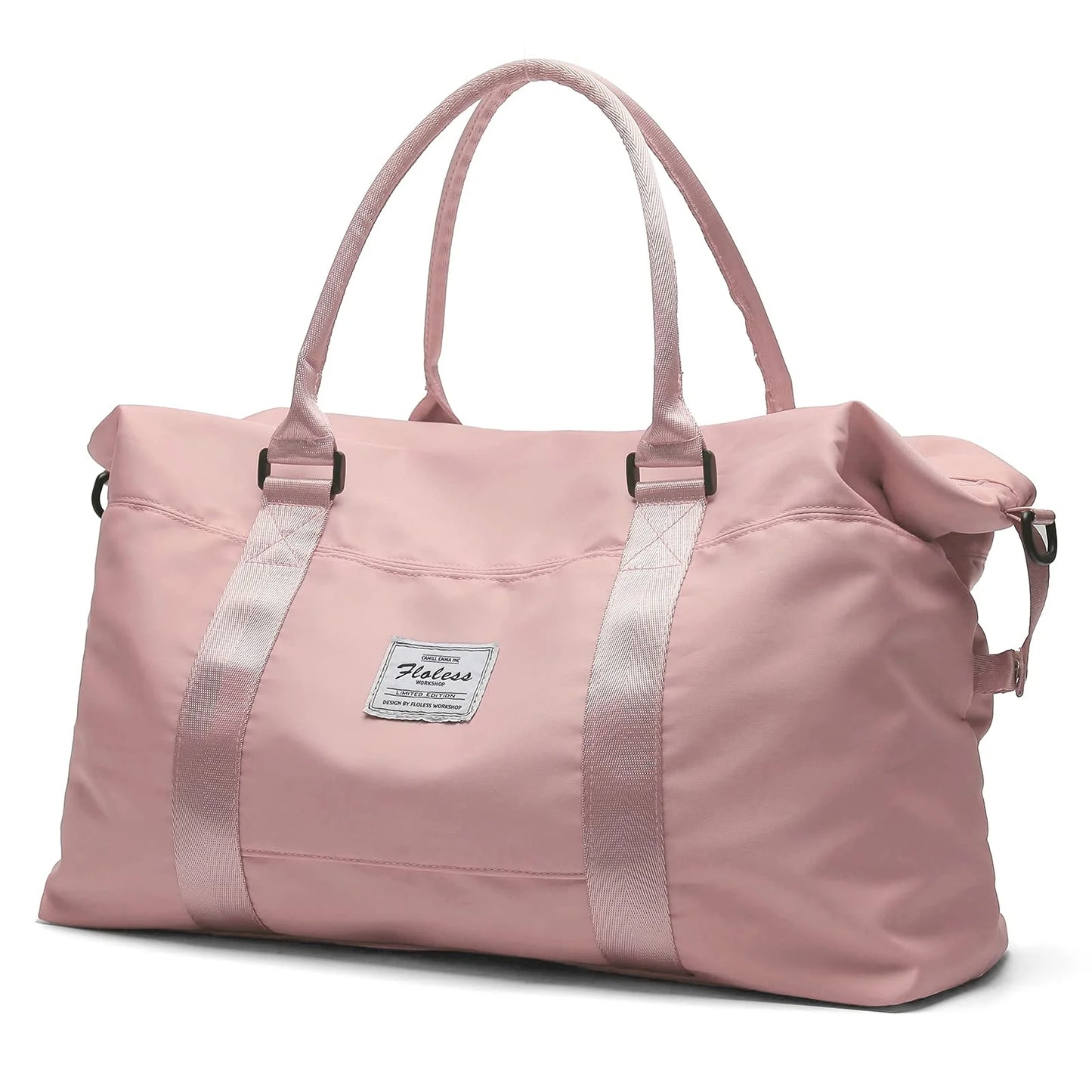 YOMYM Travel Duffel Bag Sports Tote Gym Bag Shoulder Weekender Overnight Bag for Women