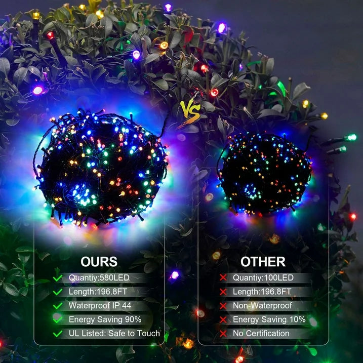 CMGB Fairy Lights Rope Lights Christmas LED Lights Outdoor Decorations Lights Clearance Sale
