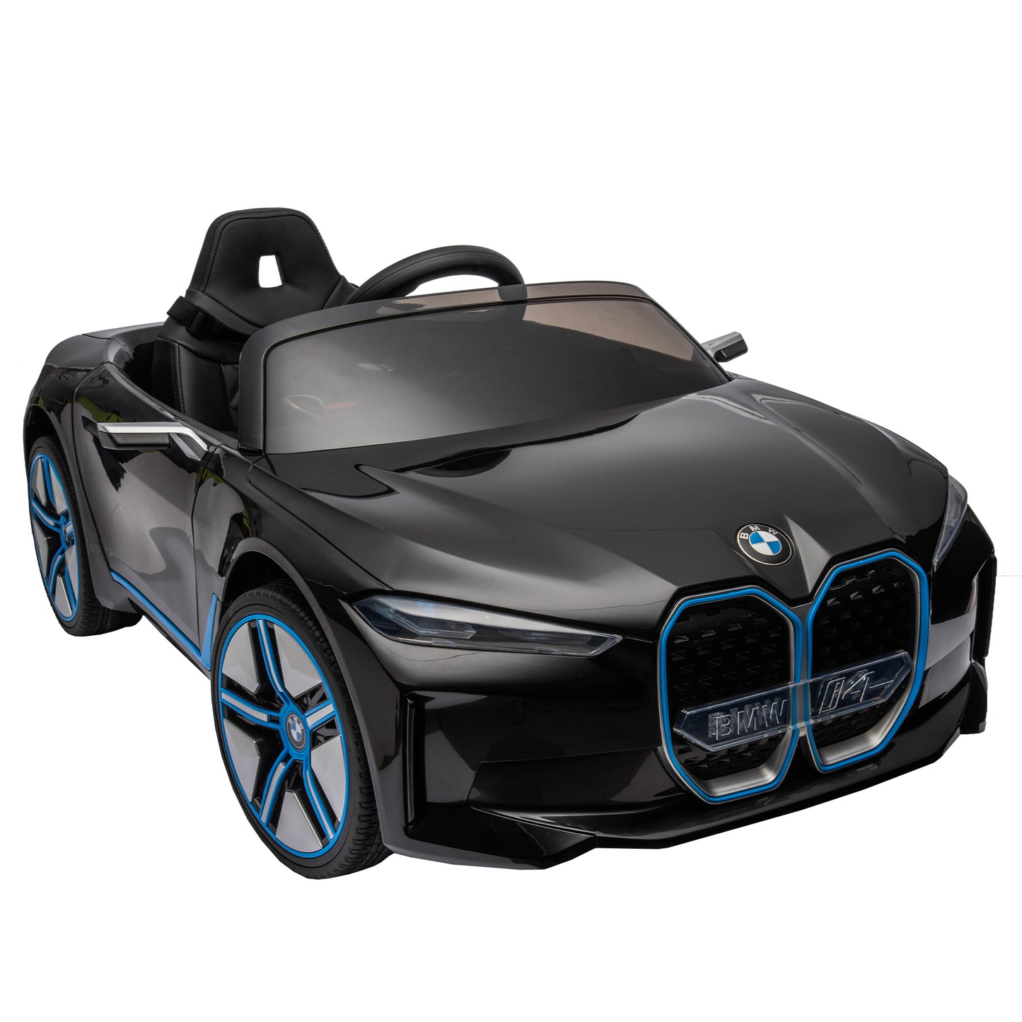 Compatible for BMW Electric Car for Kids,12V Ride On Toys,Battery Powered Electric Vehicles W/2 Motors,Remote Control,3 Speed,Music Children Electric 4 Wheels Kids Car