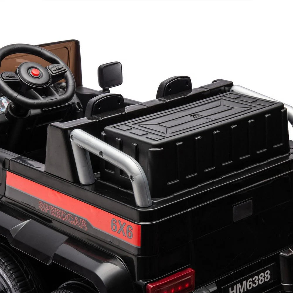 Spoway 24V Ride On Car for Kids Battery Powered Ride On 4WD Toys with Remote Control,4Wheels,2.4g ,Electric Car For Kids