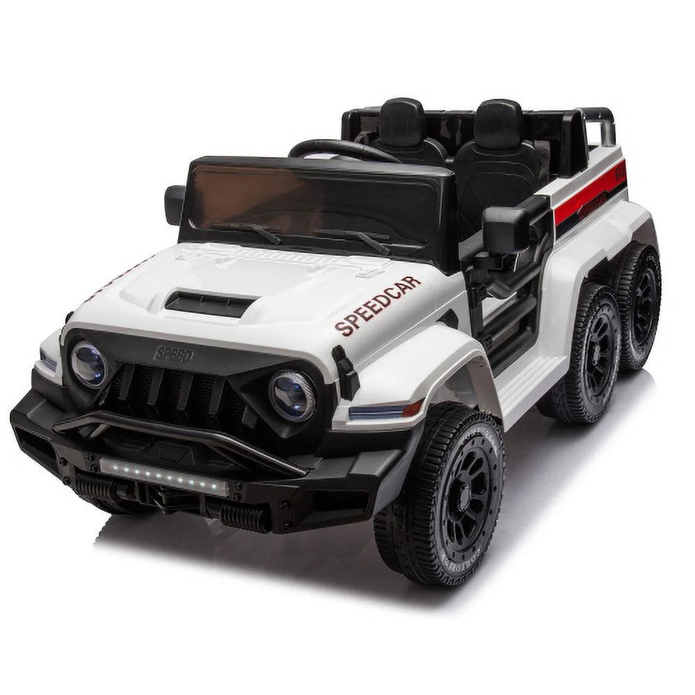 Spoway 24V Ride On Car for Kids Battery Powered Ride On 4WD Toys with Remote Control,4Wheels,2.4g ,Electric Car For Kids
