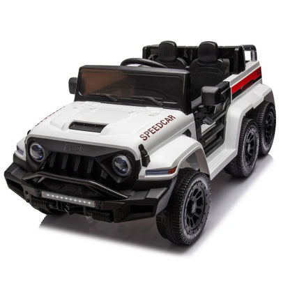 Spoway 24V Ride On Car for Kids Battery Powered Ride On 4WD Toys with Remote Control,4Wheels,2.4g ,Electric Car For Kids