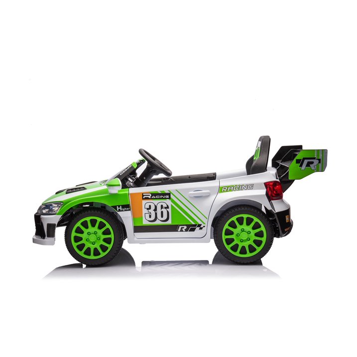 12V Kids Ride on Car Kids Electric Vehicle Toy, Battery Powered Toy Car w/Remote Control, 2 Speed, Bluetooth, LED Light, Ride On Race Toy, Green