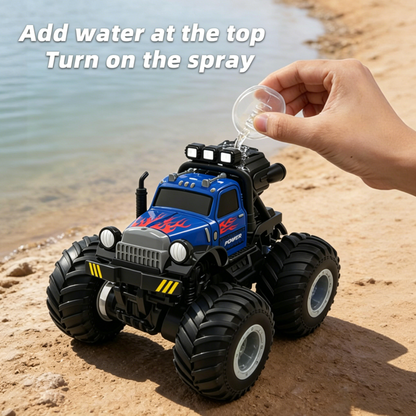 HNH 1:18 RC Car Monster Trucks for Boys, Off Road Remote Control Car, RC Crawler Gift for Kids 6-12 Years-Blue