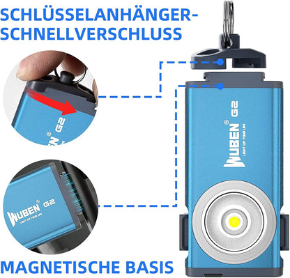 Flashlight for Keychain Portable Mini LED Flashlight Outdoor Portable Mini Flashlight