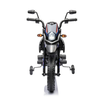 HNH 12v Ride on Motorcycle，Powered Motorcycle for Kids, Dirt Bike with LED Lights