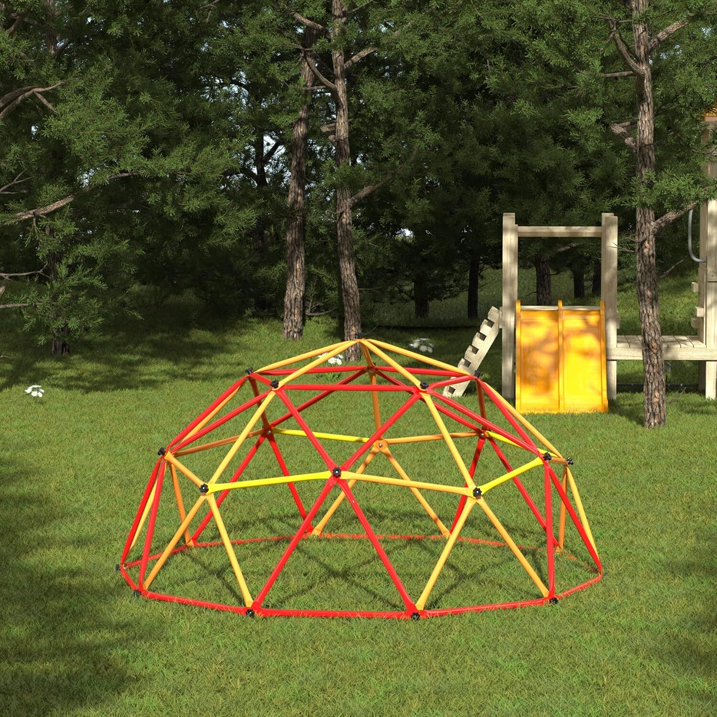ZOGYMOZ Climbing Dome for Kids 3-8, Outdoor Jungle Gym,7 FT Toddler Climbing Toys, Play Structure for Kids Outdoor Backyard, Climbing Tower,500lbs Capacity