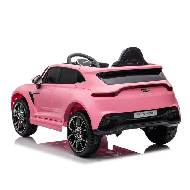 HNH 12V Kids Ride On Car, Aston Martin Electric Kids Ride on Toys for Boys Girls, Battery Powered Kids Electric Cars with Remote Control, Bluetooth