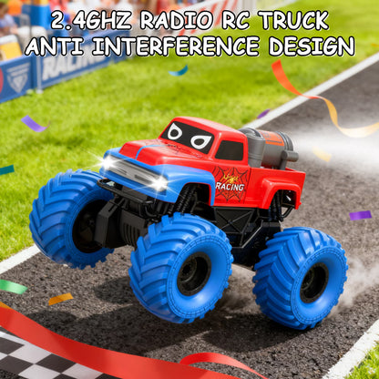 ZOGYMOZ 1:16 Waterproof Rc Car, Amphibious Remote Control Car, 4WD All Terrain Off-Road Monster Truck Toy for Kids Gifts Presents