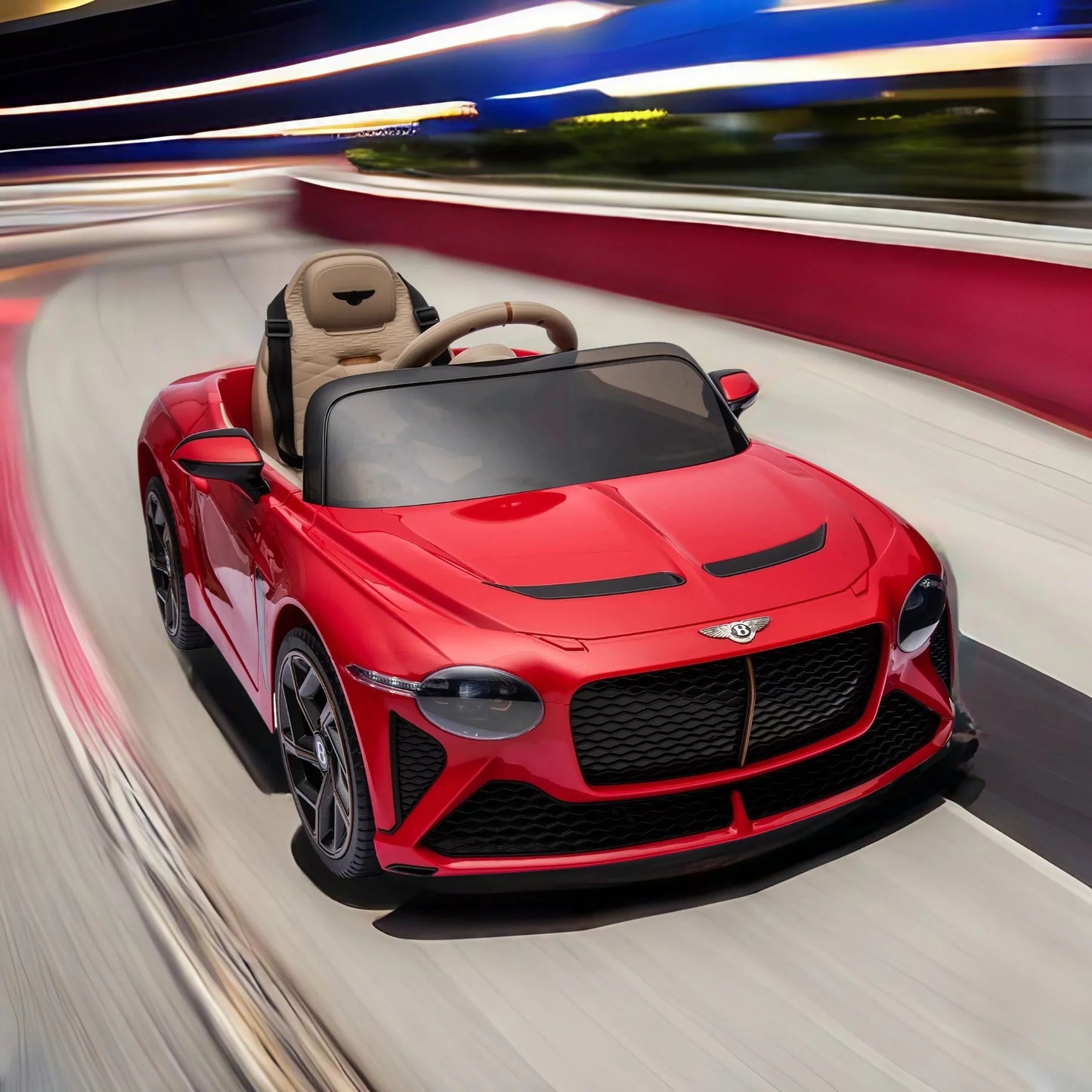 Ride on Coys with Remote Control, Licensed Bentley Mulsanne 12V Ride On Cars for Boys Girls, Battery Powered lectric Ride on Vehicle with Music
