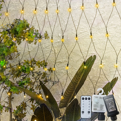 Cheelom Christmas Holiday Party Mesh Net Light 360 LED with 8 Modes Remote Connectable for Garden Bushes Indoor Outdoor Curtain Fairy Wall Party Wedding Xmas Decorations Clearance Sale