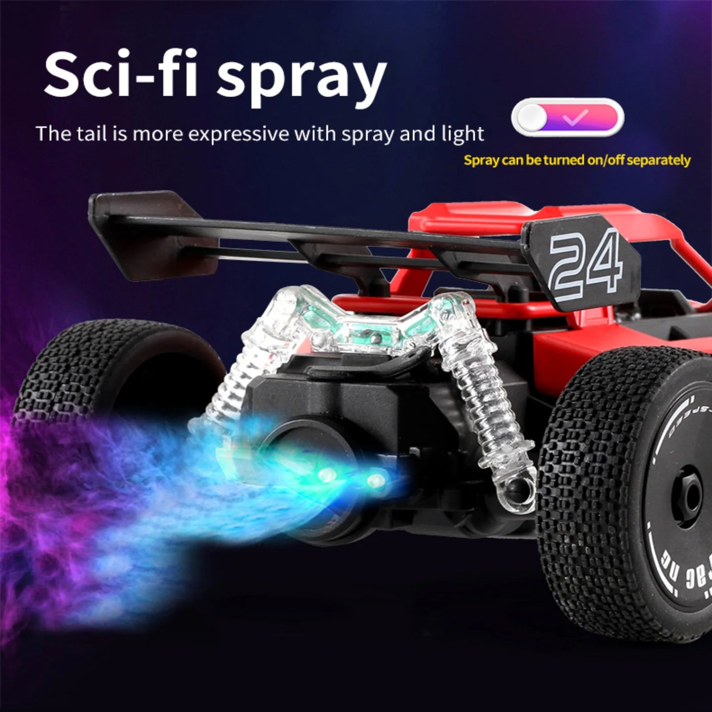 ZOGYMOZ Remote Control Car, 1:18 High Speed RC Cars for Kids, 20+ km/h Toys for Boys, RC Drift Car for Boys Toys Ages 5 to 7, Black