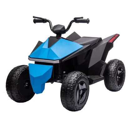 WUBEN 12V Ride on Toy, Kids ATV 4-Wheeler Quad Car for Child with Dual-Drive System
