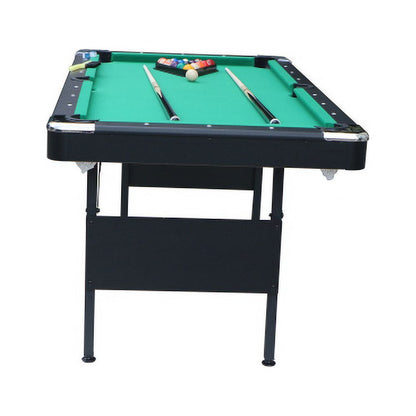 Cheelom 5.5Ft Folding Pool Table Billiard Table Indoor Game Talbe Table Games Family Movemen