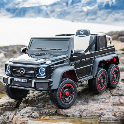 24V Electric Ride on Car for Kids Licensed Mercedes Benz Battery Powered Truck Car for Child with Remote Control