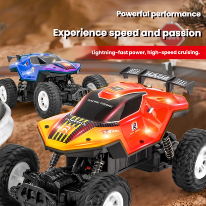ZOGYMOZ Remote Control Car, 1:18 Scale Rc Cars, 2.4 GHz All-Terrain RC Truck, 25KM/H Off-Road Vehicle with 2 Rechargeable Battery