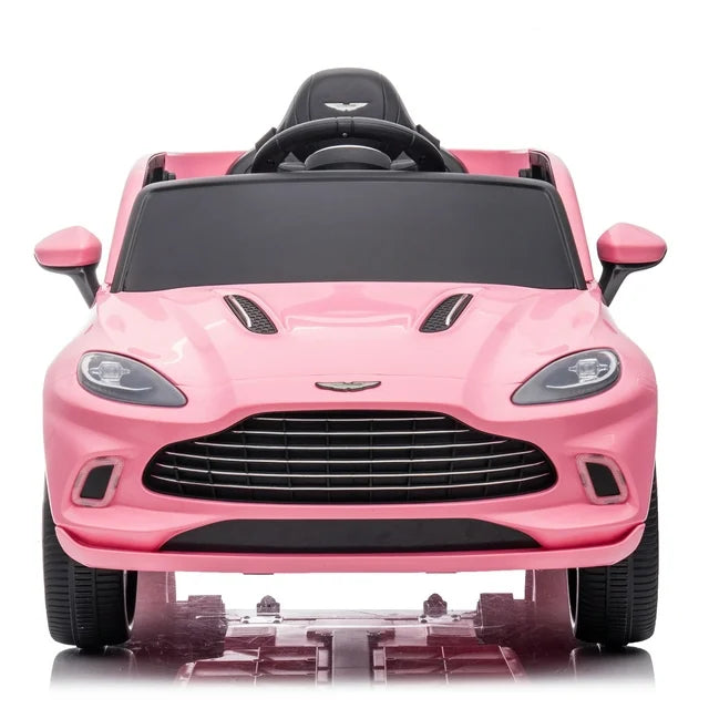 HNH 12V Kids Ride On Car, Aston Martin Electric Kids Ride on Toys for Boys Girls, Battery Powered Kids Electric Cars with Remote Control, Bluetooth