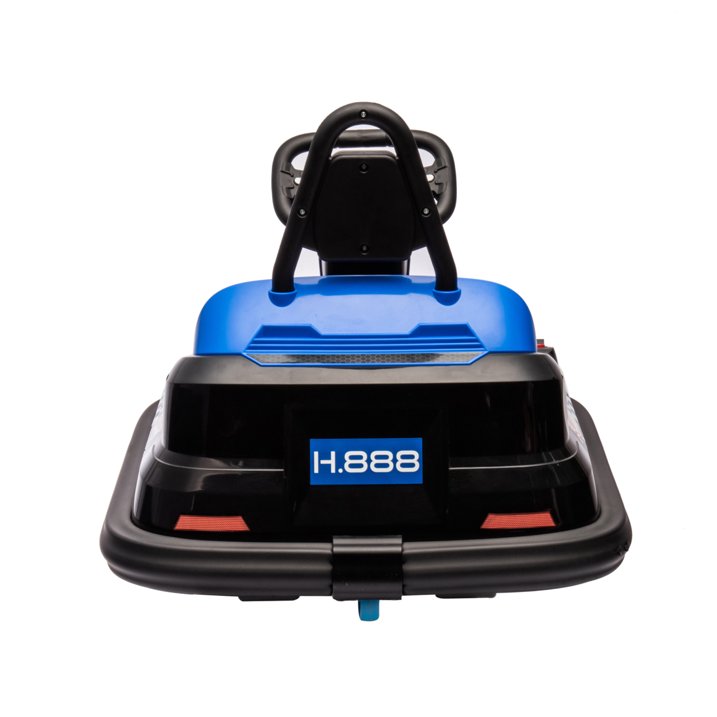 HNH 6V Bumper Car for Toddlers with Remote Control, Ride on Electric Go Kart for Kids, Electric Ride on Toys for Kids, Music Play, Lights