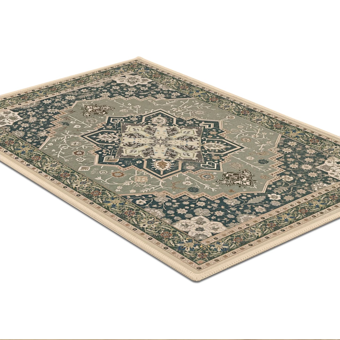 TECHVIDA Kitchen Rugs 3 Piece,Kitchen Mats for Floor, Non-Slip Machine Washable Rugs, Boho Farmhouse Hallway Doormat for Holiday