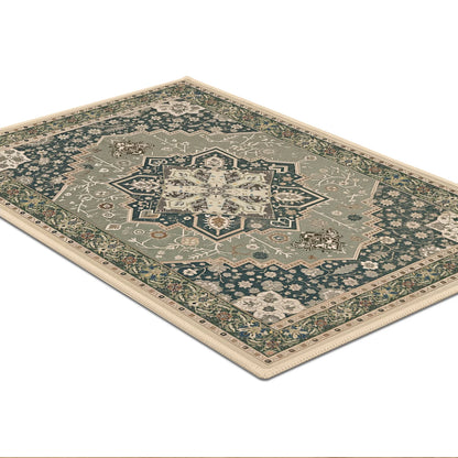 TECHVIDA Kitchen Rugs 3 Piece,Kitchen Mats for Floor, Non-Slip Machine Washable Rugs, Boho Farmhouse Hallway Doormat for Holiday