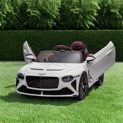 Licensed Bentley Mulsanne 12 V Kids Electric Ride on Cars Battery Powered Sports Car Toy, Parents Control