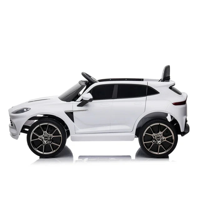 HNH 12V Kids Electric Powered Ride on Toy Car, Aston Martin Electric Car for Kids with Remote Control, Bluetooth