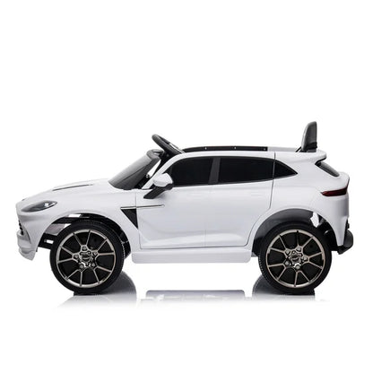 HNH 12V Kids Electric Powered Ride on Toy Car, Aston Martin Electric Car for Kids with Remote Control, Bluetooth