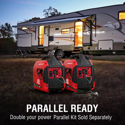 ELTPOWER 2580W Portable Inverter Generator for Backup Home Use Outdoors Camping