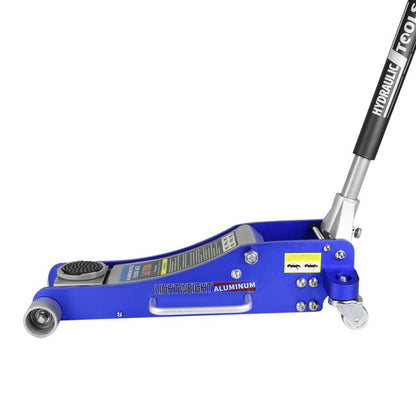 ELTPOWER 3.0 Ton Hydraulic Aluminum and Steel Racing Floor Jack with Dual Piston Quick Lift Pump Reinforced Lifting Arm