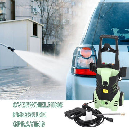 ELTPOWER Electric High Pressure Washer Cleaner Machine Green Nozzles for Cleaning Cars 1800W 3000PSI 1.7GPM