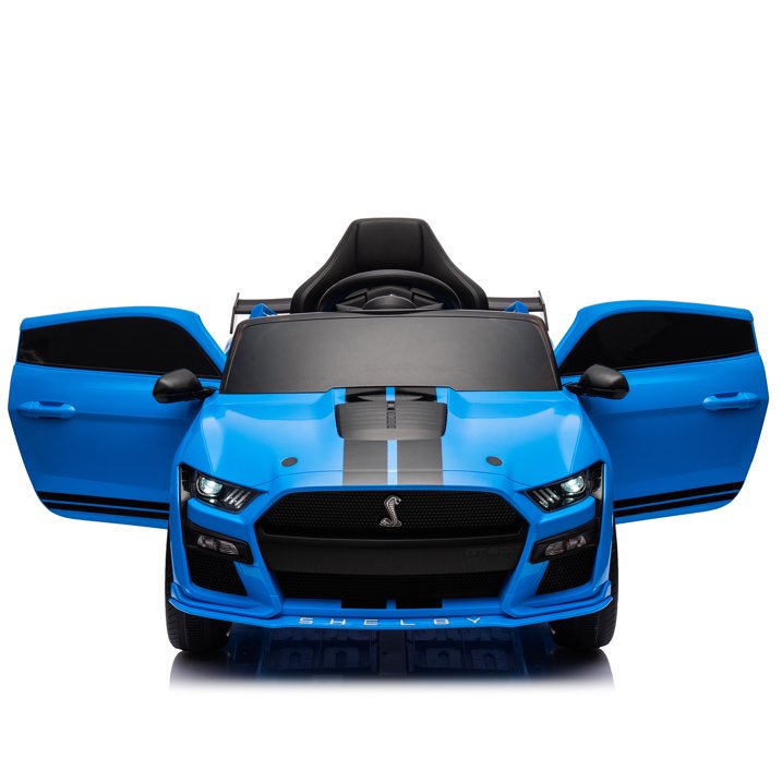 HNH Ford Mustang Shelby GT500 12V Battery Powered Ride on Toy Car with Remote Control