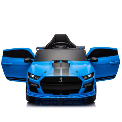 HNH Ford Mustang Shelby GT500 12V Battery Powered Ride on Toy Car with Remote Control