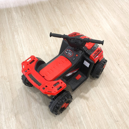 LORDLONG Electronic Toy Vehicles Ride On ATV Quad 4 Wheeler Electric Toy Car 6V Battery Power Led Lights