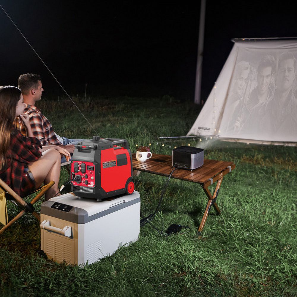 ELTPOWER 4500W Gas Powered Portable Generator Low Noise Outdoor Panel Inverter Generator