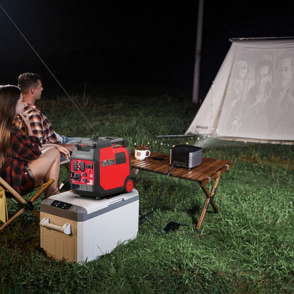 ELTPOWER 4500W Gas Powered Portable Generator Low Noise Outdoor Panel Inverter Generator