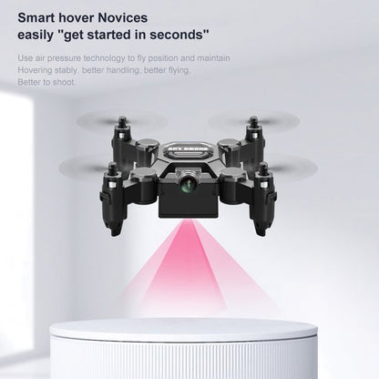 HNH Mini Drone with 4K HD Camera for Kids and Adults, FPV Foldable RC Quadcopter with 3D Flip,Trajectory Flight,2.5 in Width