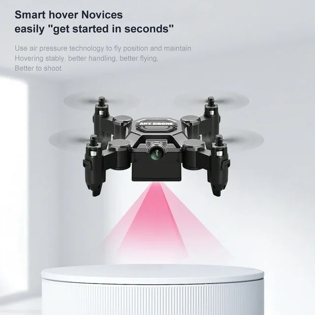 HNH Mini Drone with 4K HD Camera for Kids and Adults, FPV Foldable RC Quadcopter with 3D Flip,Trajectory Flight,2.5 in Width