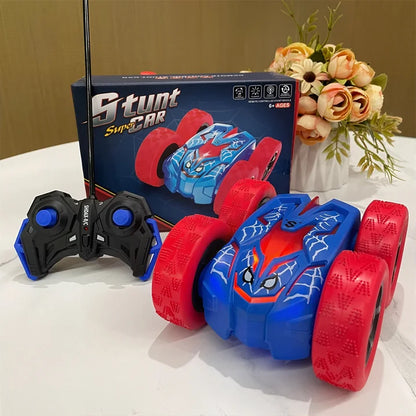 HNH Spider RC Stunt Cars for Kids, 360°Rotating 4WD Remote Control Car, Spider Toys for 3-10 Year Old Boy Girl Birthday Gift