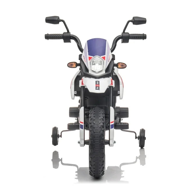NH 12 V Kids Electric Motorcycle , Battery Powered Ride on Motorcycle for Child with LED Lights