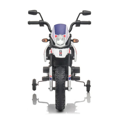 NH 12 V Kids Electric Motorcycle , Battery Powered Ride on Motorcycle for Child with LED Lights