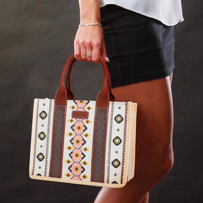 HONGLONG 2Pcs Women's Purse Handbag, Shoulder Bag Set Work Bag for Ladies,Boho Style Tote Bags-Beige