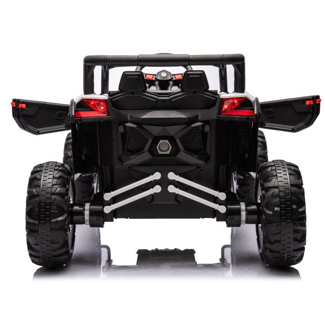 WUBEN 12V Kids Electric Off-Road Ride On UTV, Battery Powered Ride on Car for Boys Girls with Remote Control, Electric Cars for Kids