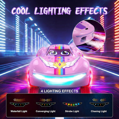ProToys 1:16 Stunt Remote Control Car, 360° Rotate Gesture Sensing RC Cars Toy for Kids, Drift RC Car with Light Spray & Sound, Birthday Gifts for Boys Girls 4-12