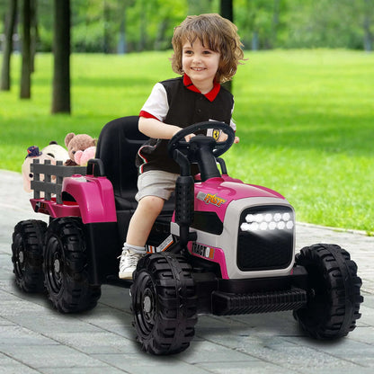 12V Kids Ride on Motorcycle Battery Powered Electric 4 Wheels Motorcycle with Lights