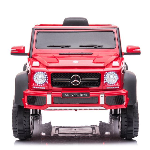 WUBEN 24V Electric Ride on Car for Kids Licensed Mercedes Benz Battery Powered Truck Car for Child with Remote Control 3 Speed