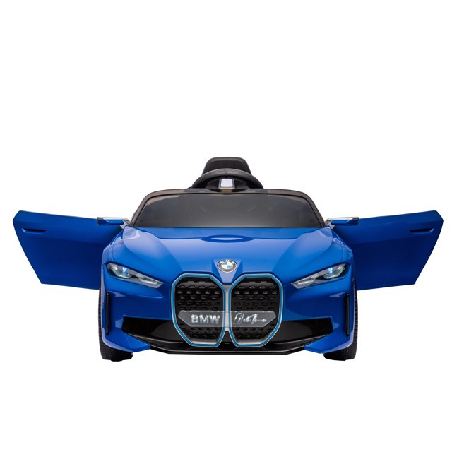 WUBEN Licensed BMW 12v Kids Electric Powered Ride on Toy Car with Remote Control for Child Blue