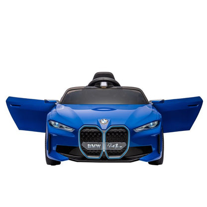 WUBEN Licensed BMW 12v Kids Electric Powered Ride on Toy Car with Remote Control for Child Blue